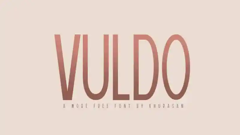 Vuldo Sans Serif Font
