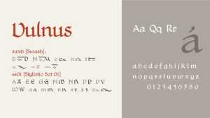 Vulnus Font › Fontesk