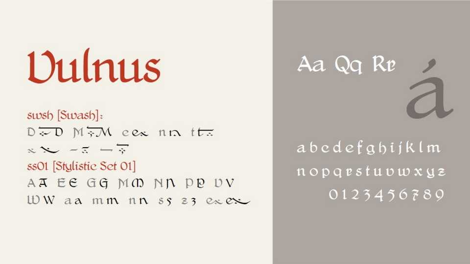 Vulnus Font › Fontesk