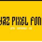 Vyaz Pixel Font › Fontesk