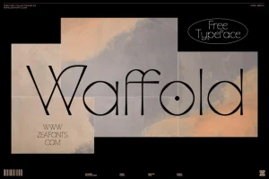 Waffold Sans Serif Font
