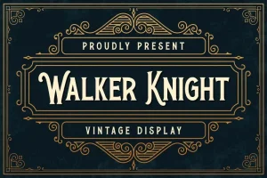 Walker Knight Font