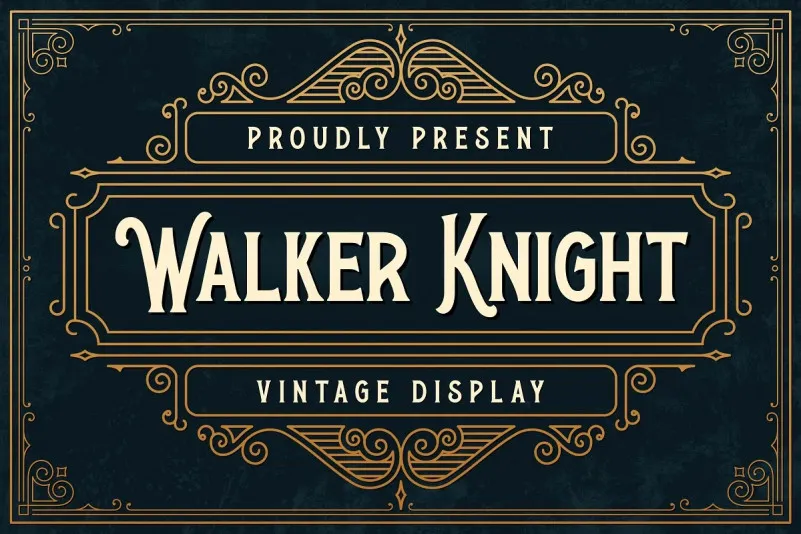 Walker Knight Font