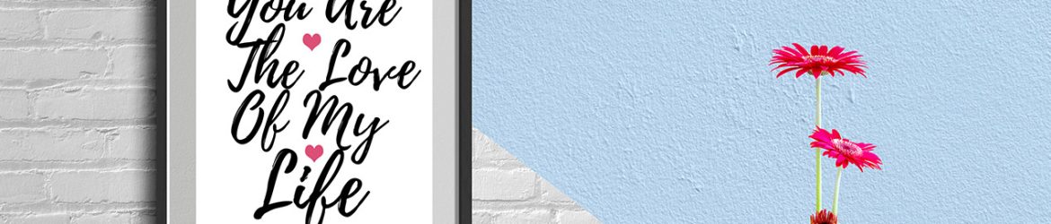 Wall Frame And Poster Mockup PSD