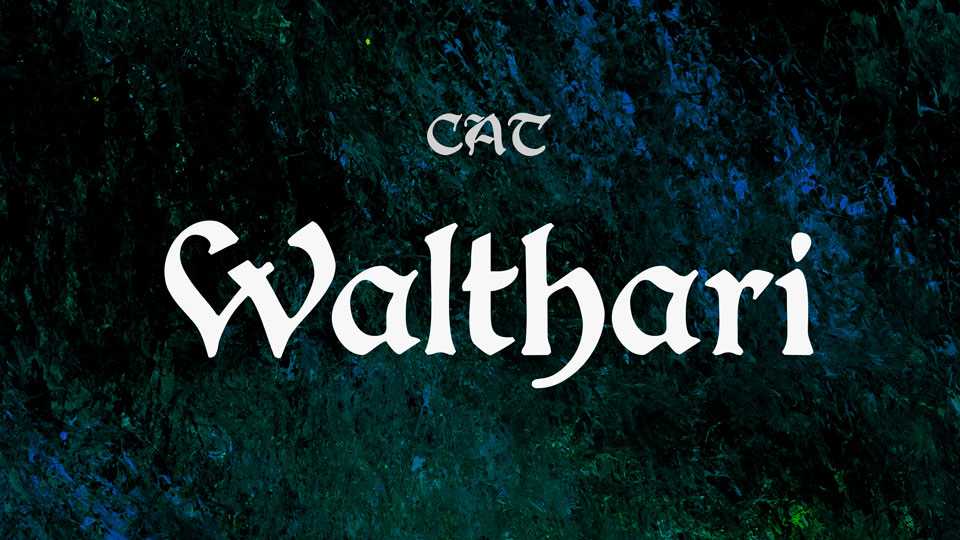 Walthari Font › Fontesk
