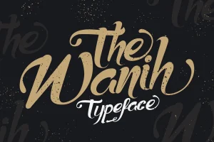 Wanih Script Font