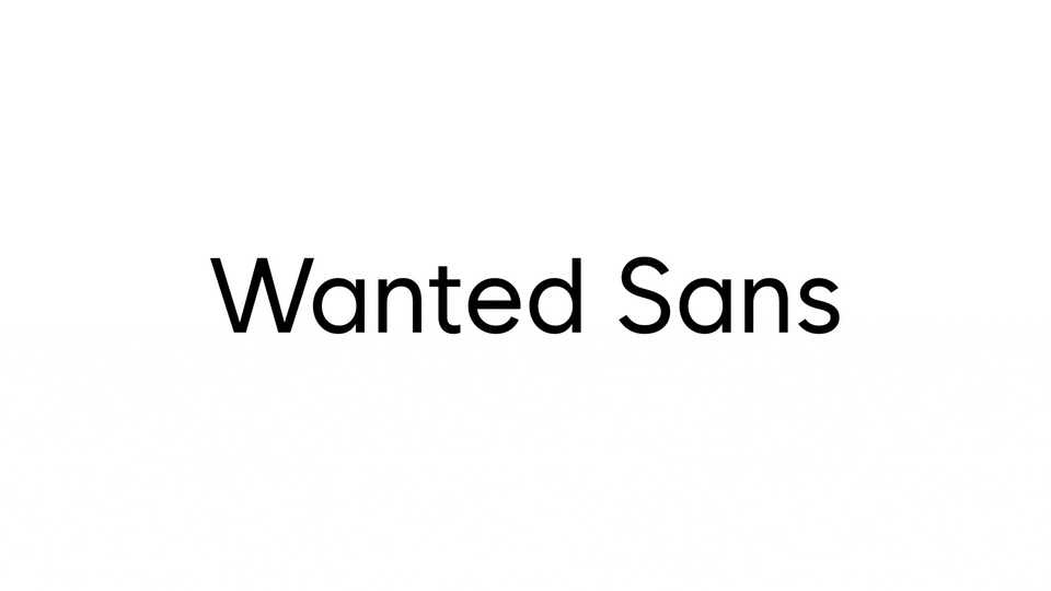 Wanted Sans Font Family › Fontesk – Fonte Grátis Wanted Sans Font Family › Fontesk
