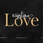 Wapstina Love - Duo Font