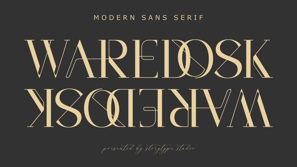 Waredosk Font › Fontesk