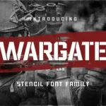Wargate Display Font