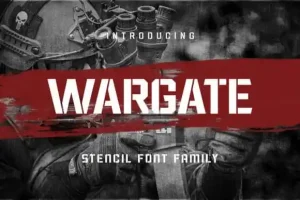 Wargate Display Font