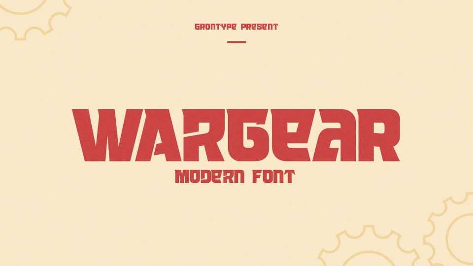 Wargear Font › Fontesk