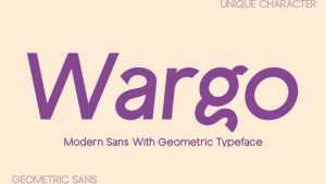 Wargo Font › Fontesk
