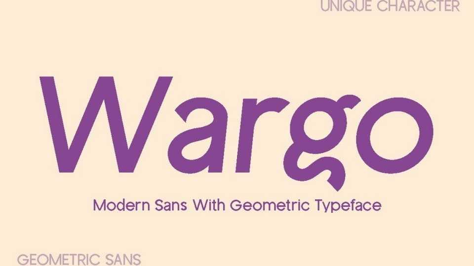Wargo Font › Fontesk
