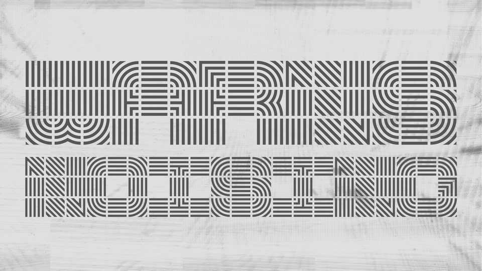 Warns Noising Font › Fontesk