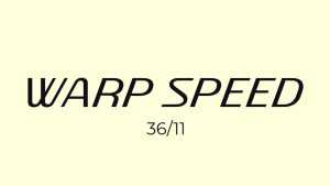 Warp Speed Font › Fontesk