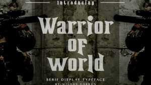 Warrior of World Font › Fontesk