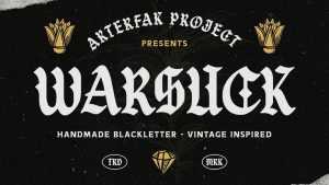 Warsuck Font › Fontesk