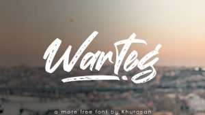 Warteg Font › Fontesk