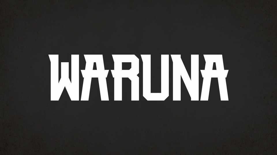 Waruna Font › Fontesk