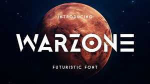 Warzone Font › Fontesk