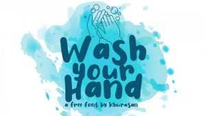 Wash Your Hand Font › Fontesk