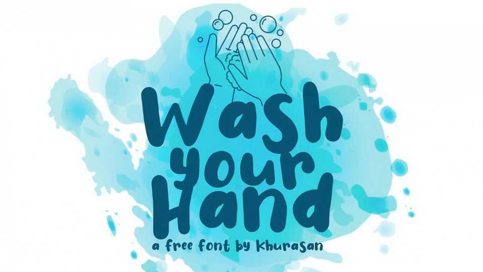 Wash Your Hand Font › Fontesk
