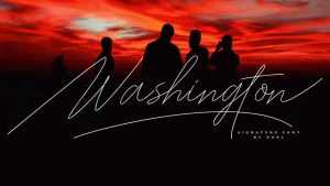 Washington Script Font › Fontesk