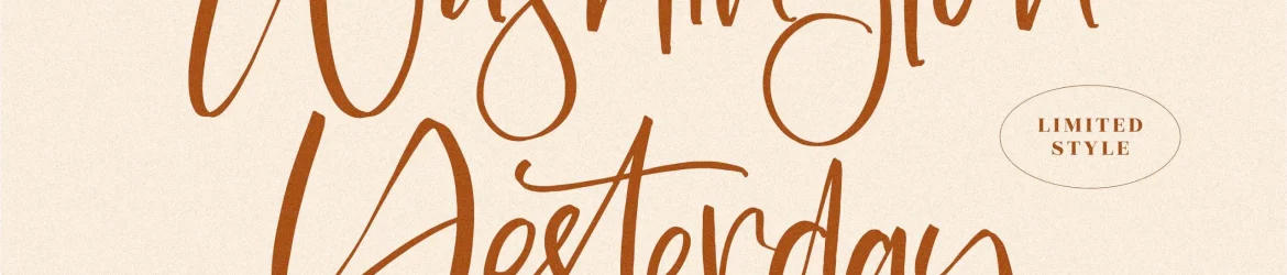 Washington Yesterday Font