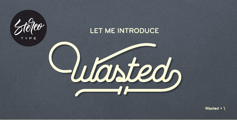 Wasted Font