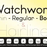 Watchword Sans Serif Font