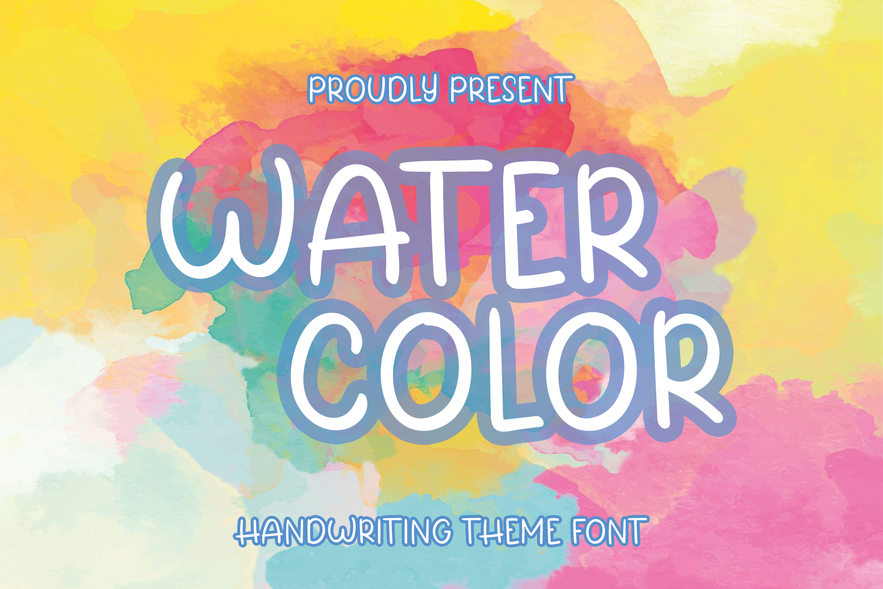 Water Color Font
