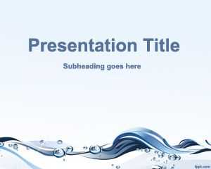Water Conservation PPT Template