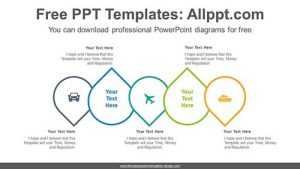 Water Drop List PowerPoint Diagram