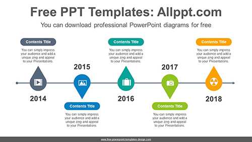 Water drop PowerPoint Diagram Template