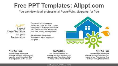 Water Energy PowerPoint Diagram