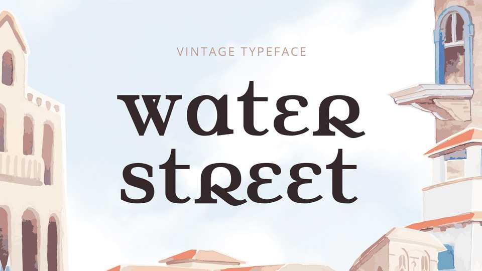 Water Street Font › Fontesk
