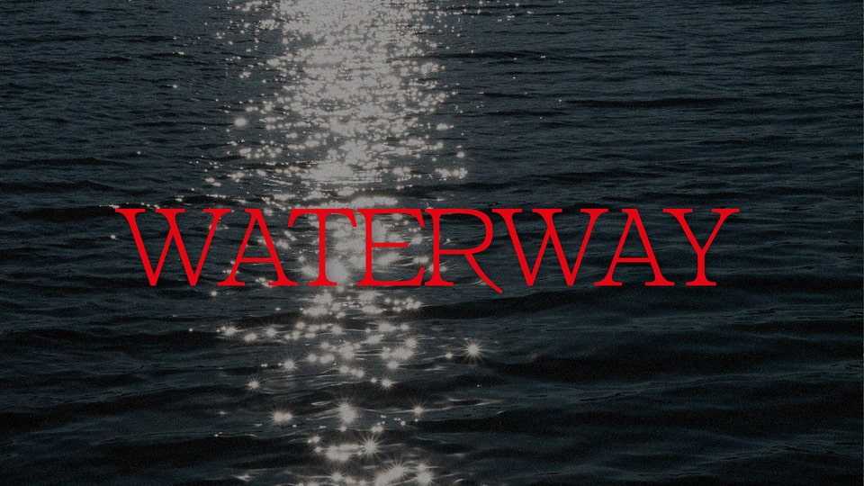 Waterway Font › Fontesk