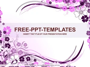 Wavy-Purple-Floral-PPT-Design