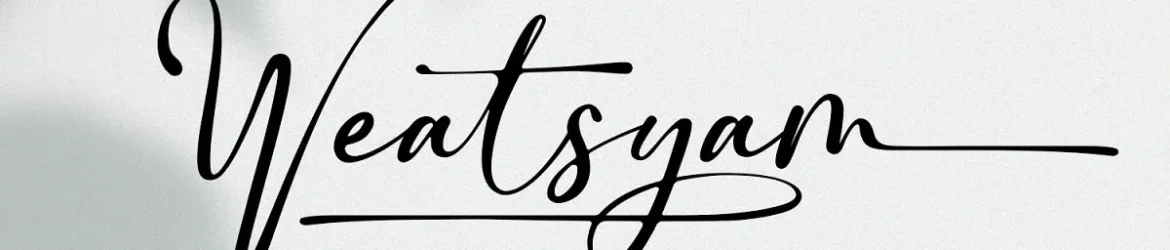 Weatsyam Font