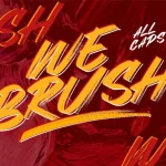 Webrush Brush Font