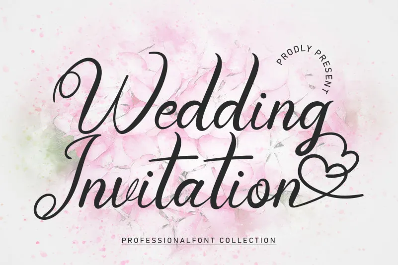 Wedding Invitation Font