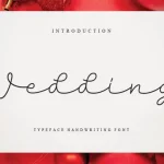 Wedding Script Font