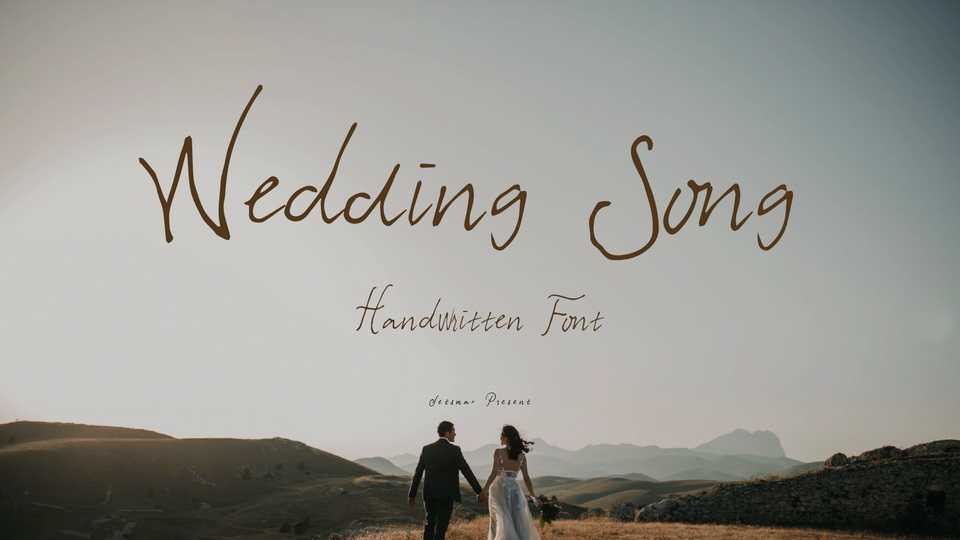 Wedding Song Font › Fontesk