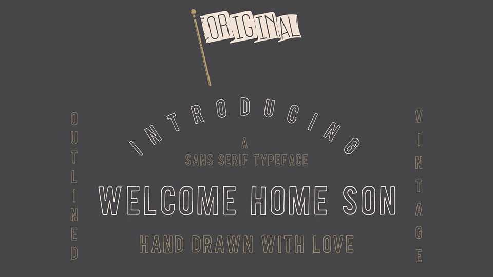 Welcome Home Son Font › Fontesk
