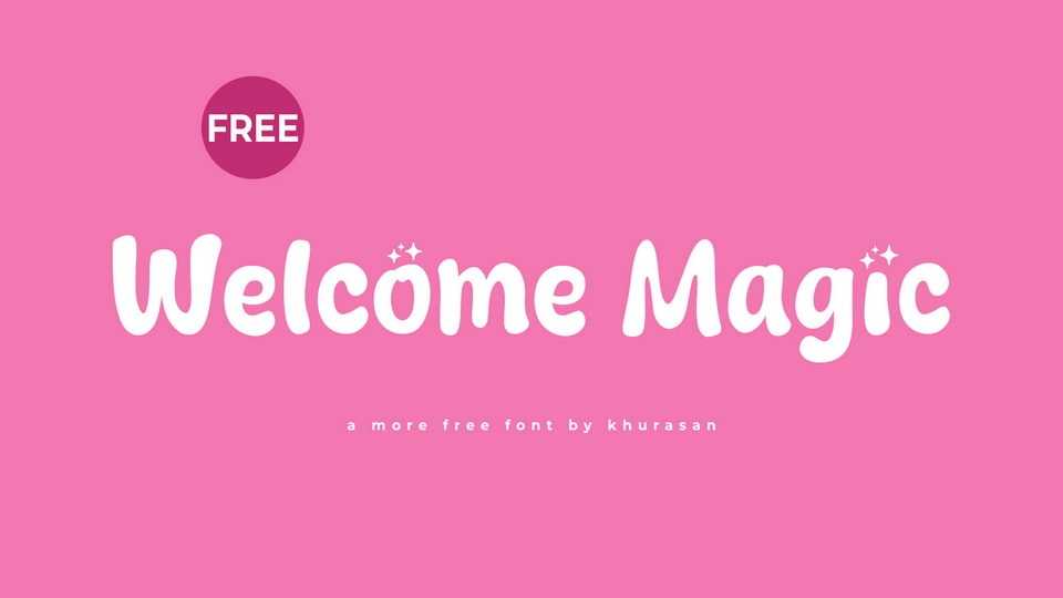 Welcome Magic Font › Fontesk