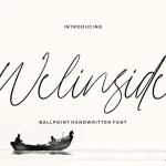Welinside Script Font - Fonte Grátis Welinside Script Font