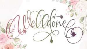Welldone Script Font › Fontesk