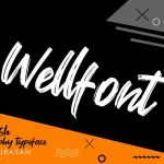 Wellfont Brush Font