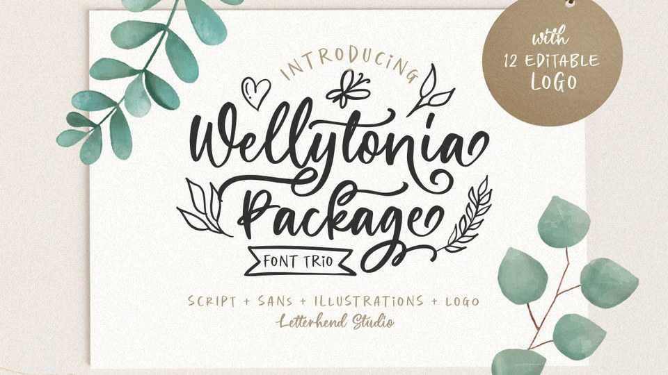 Wellytonia Script Font › Fontesk